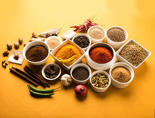 Premium spices background